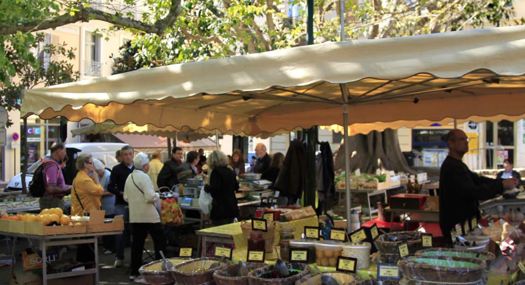 Marché provençal Beaulieu-sur-Mer