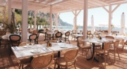 Restaurant Baia Bella extérieur, vue mer