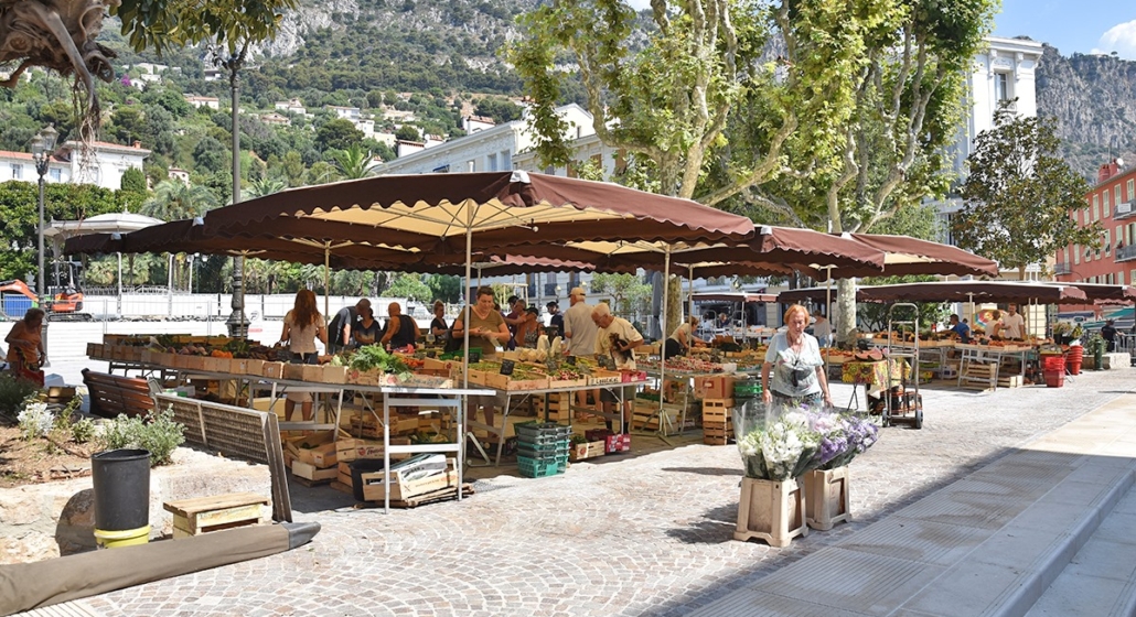 Marché primeurs Beaulieu-sur-Mer