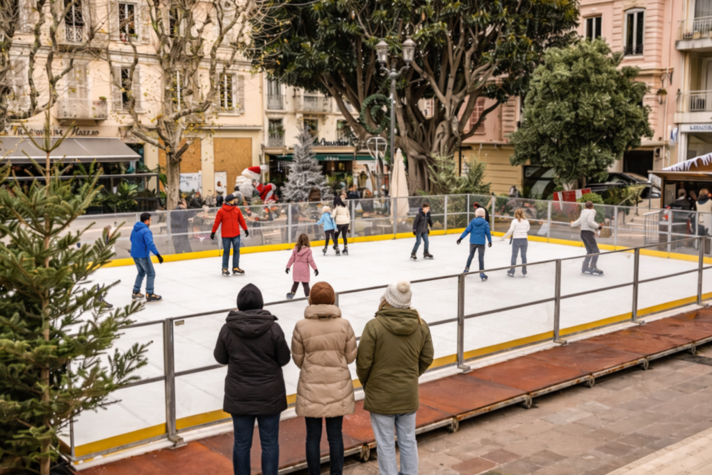 Patinoire écologique_Beaulieu-sur-Mer